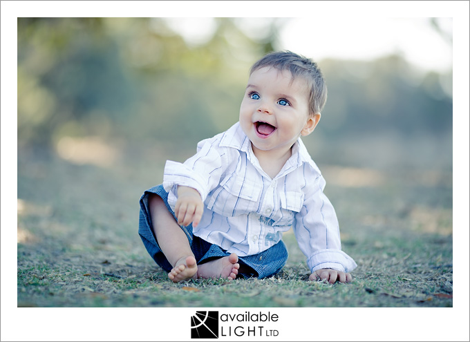 baby boy smiling north shore family photographer